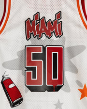 TATS CRU/MITCHELL & NESS 50TH ANNIVERSARY JERSEY: MIAMI EDITION