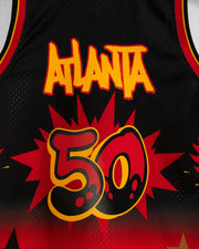 TATS CRU/MITCHELL & NESS 50TH ANNIVERSARY JERSEY: ATLANTA EDITION