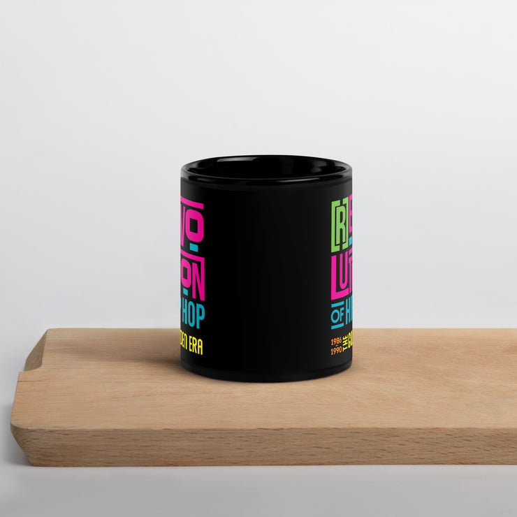 [R]evolution of Hip-Hop - Black Glossy Mug