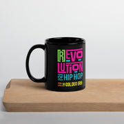 [R]evolution of Hip-Hop - Black Glossy Mug