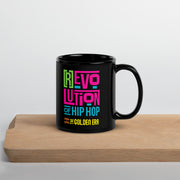 [R]evolution of Hip-Hop - Black Glossy Mug