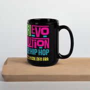 [R]evolution of Hip-Hop - Black Glossy Mug