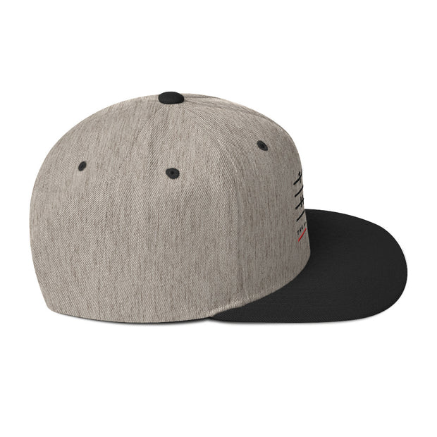 THHM  HEATHER GRAY/ NATURAL Snapback Hat