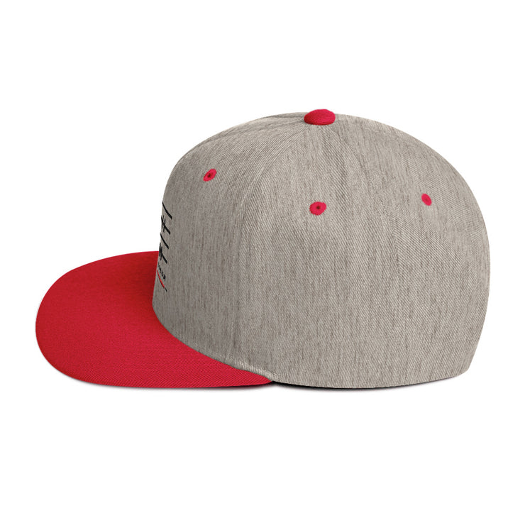 THHM  HEATHER GRAY/ NATURAL Snapback Hat