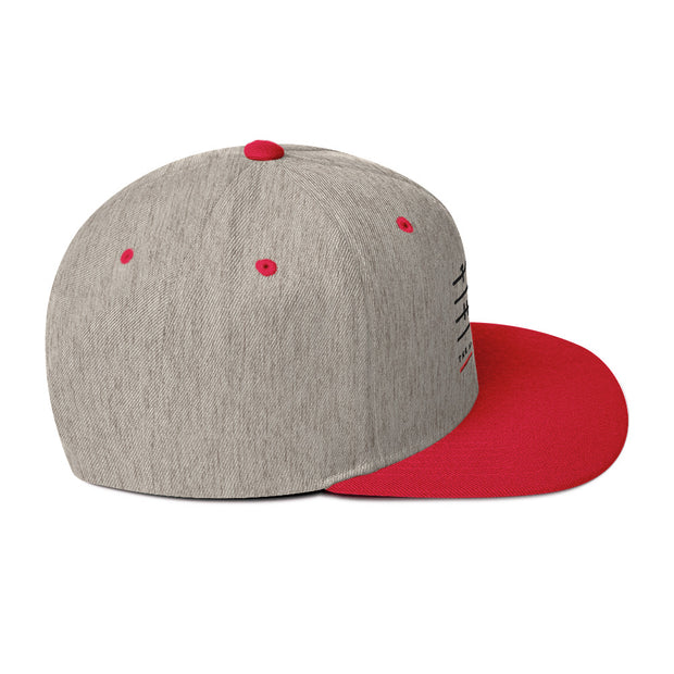 THHM  HEATHER GRAY/ NATURAL Snapback Hat