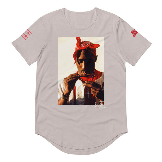 Tupac Shakur, Harlem 1994 - Bella + Canvas 3003 - Men&