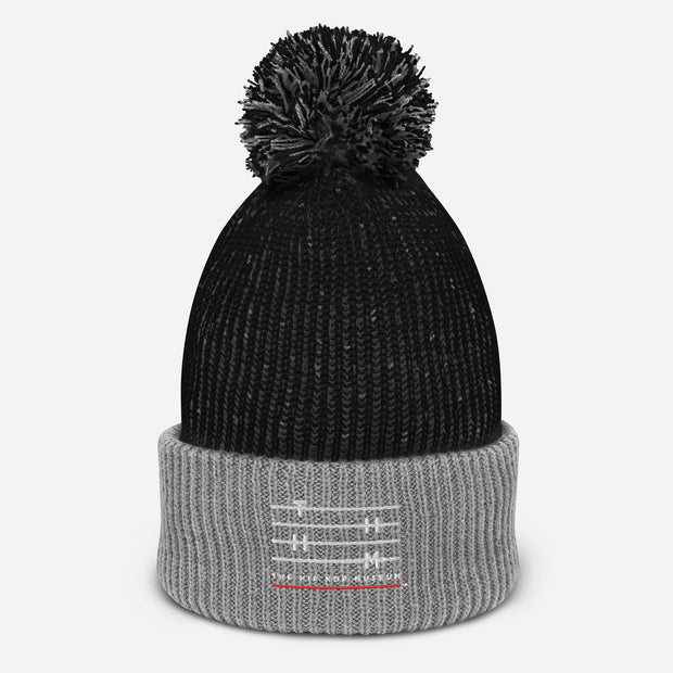 THHM Speckled Pom-Pom Beanie