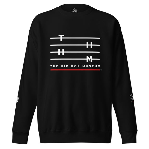 THHM BLACK Unisex Premium Sweatshirt