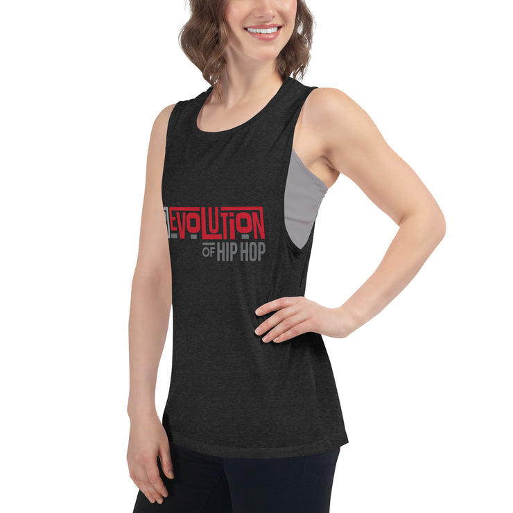 [R]evolution of Hip-Hop - Ladies’ Muscle Tank