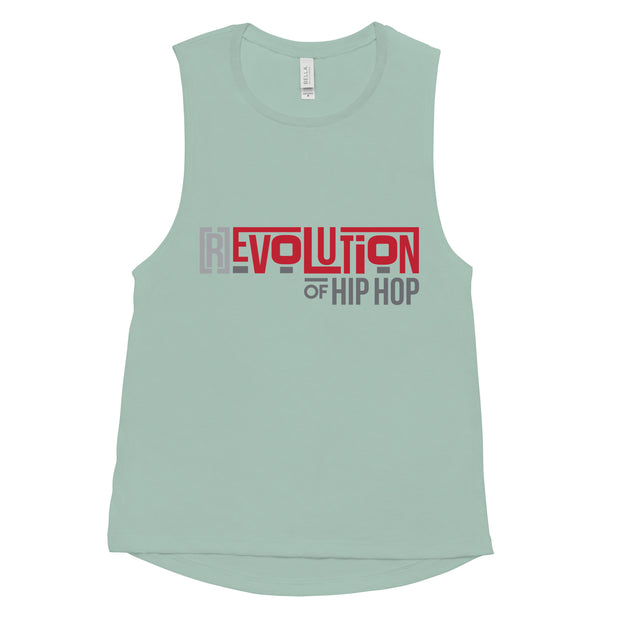 [R]evolution of Hip-Hop - Ladies’ Muscle Tank