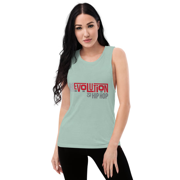 [R]evolution of Hip-Hop - Ladies’ Muscle Tank