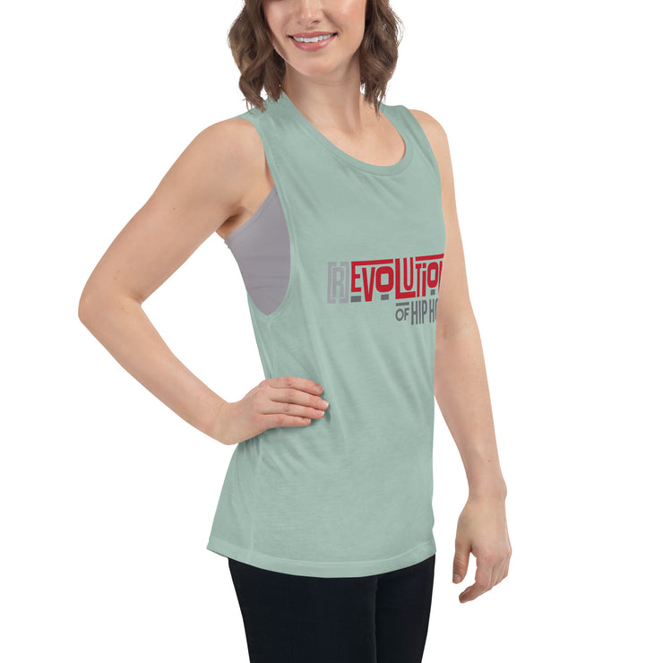 [R]evolution of Hip-Hop - Ladies’ Muscle Tank