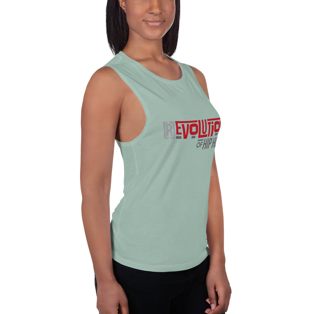 [R]evolution of Hip-Hop - Ladies’ Muscle Tank