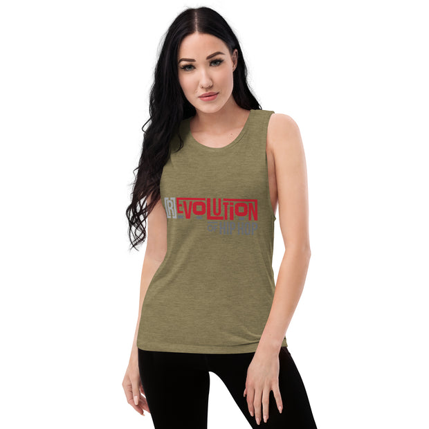 [R]evolution of Hip-Hop - Ladies’ Muscle Tank