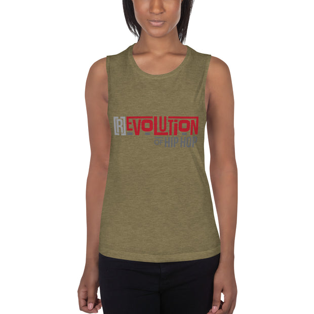 [R]evolution of Hip-Hop - Ladies’ Muscle Tank