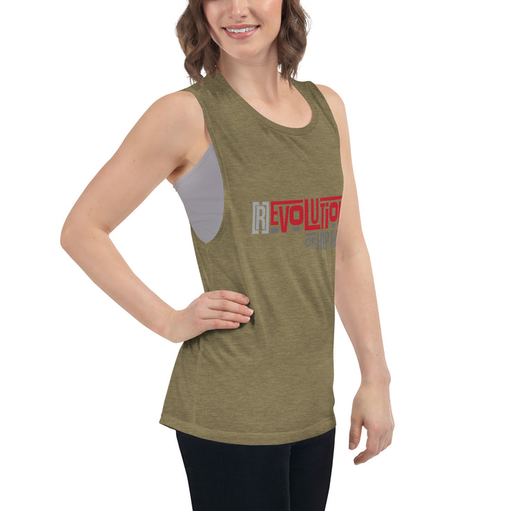 [R]evolution of Hip-Hop - Ladies’ Muscle Tank