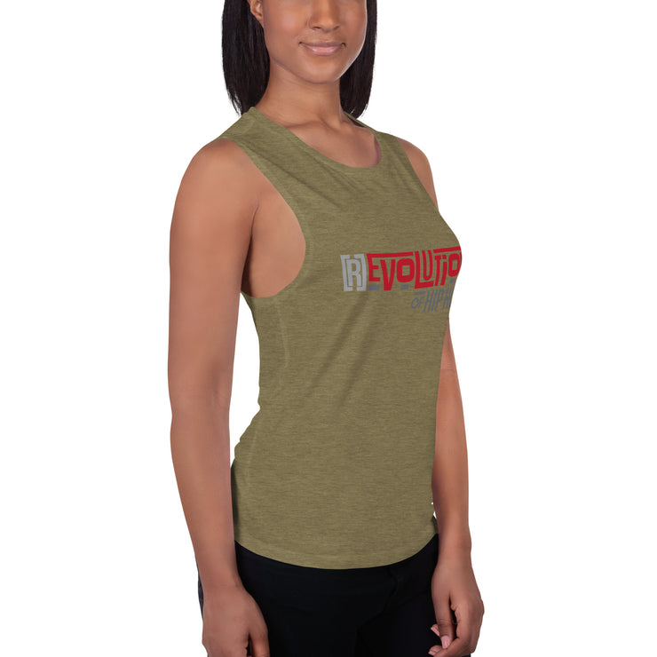 [R]evolution of Hip-Hop - Ladies’ Muscle Tank