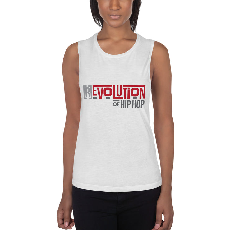 [R]evolution of Hip-Hop - Ladies’ Muscle Tank