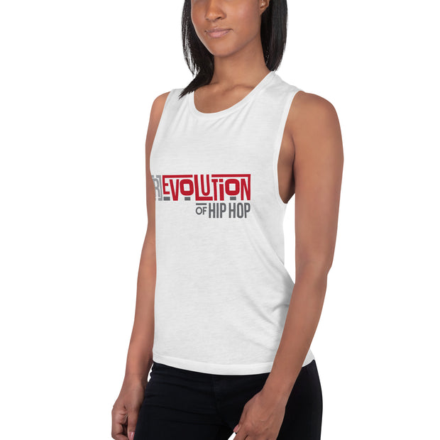 [R]evolution of Hip-Hop - Ladies’ Muscle Tank