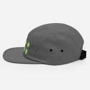 HIP HOP (Green) Five Panel Cap