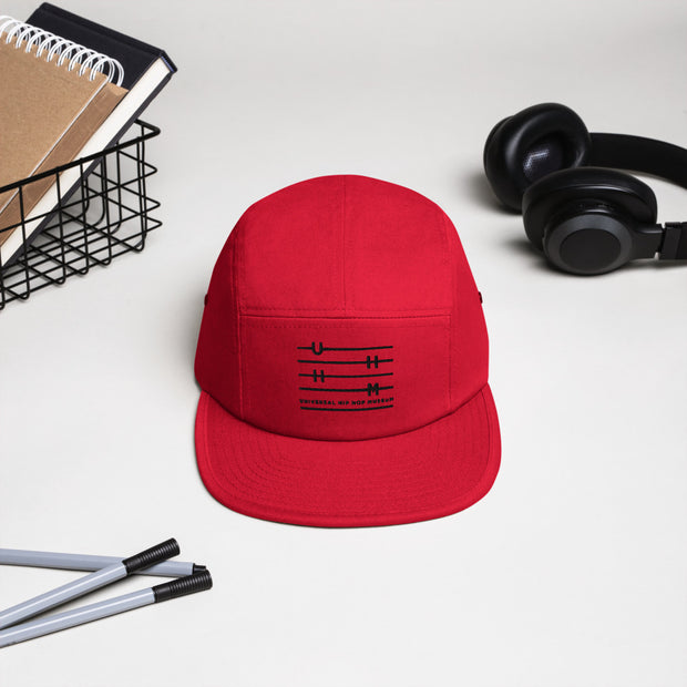 UHHM Signature Logo (Red) Five Panel Cap