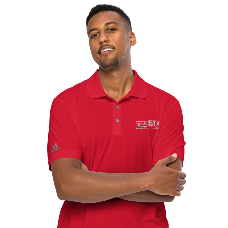 50th Anniversary UHHM - adidas performance polo shirt