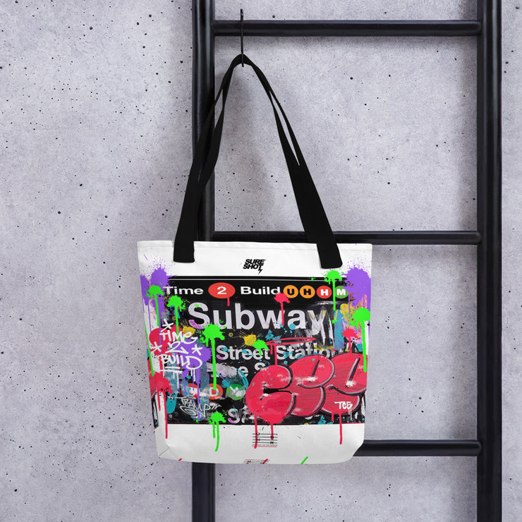 Subway Graffiti Tote bag