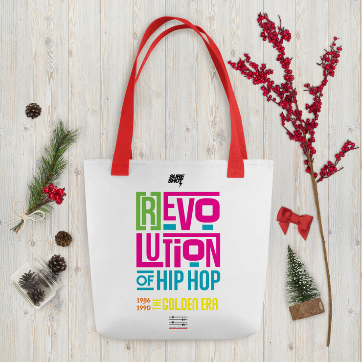 [R]evolution of Hip-Hop Tote bag