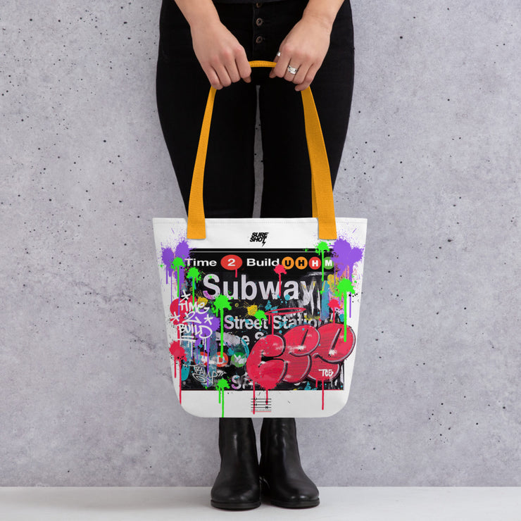 Subway Graffiti Tote bag