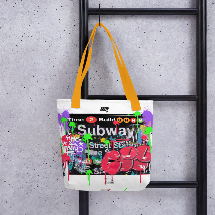 Subway Graffiti Tote bag