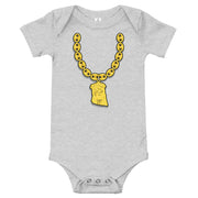 "Jesus Piece" (Light) Baby short sleeve one piece