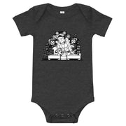 Hey Ms. DJ. Baby short sleeve one piece