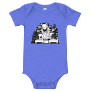 Hey Mr. DJ. Baby short sleeve one piece