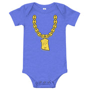 "Jesus Piece" (Dark) Baby short sleeve one piece