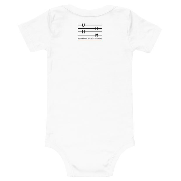 "Just Hanging" (Light) Baby short sleeve one piece