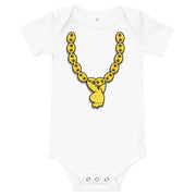 "Playboy Chain" (Light) Baby short sleeve one piece