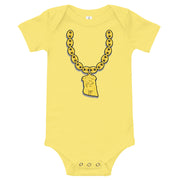 "Jesus Piece" (Light) Baby short sleeve one piece