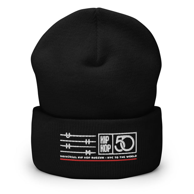 UHHM 50th Anniversary - Black Cuffed Beanie
