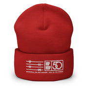 UHHM 50th Anniversary - Red Cuffed Beanie
