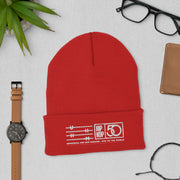 UHHM 50th Anniversary - Red Cuffed Beanie