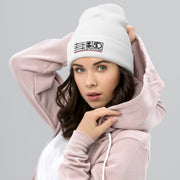 UHHM 50th Anniversary - White Cuffed Beanie