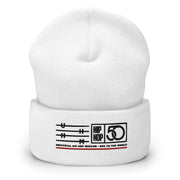 UHHM 50th Anniversary - White Cuffed Beanie