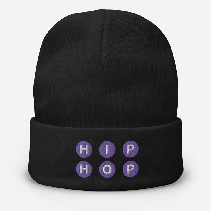 HIP HOP Embroidered Beanie