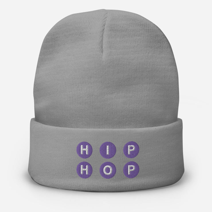 HIP HOP Embroidered Beanie