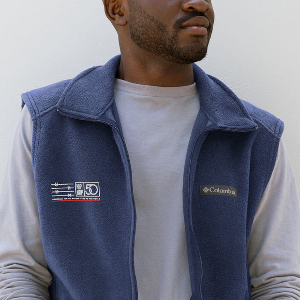 UHHM 50th Anniversary - Men’s Columbia fleece vest