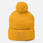 UHHM Signature Mustard Pom-Pom Beanie