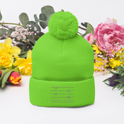 UHHM Signature Lime Pom-Pom Beanie