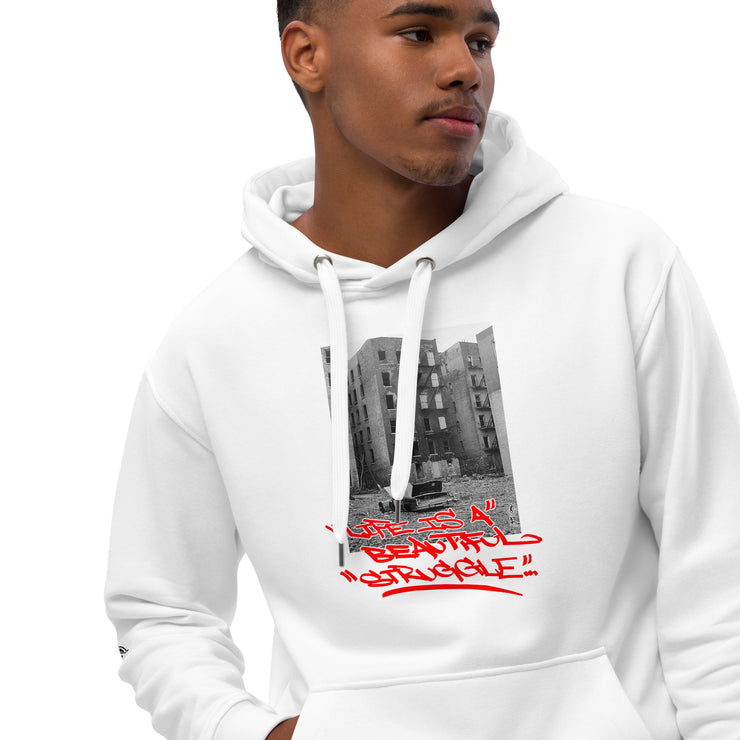 Life is a Beautiful Struggle - Joe Conzo Premium eco hoodie