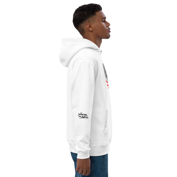 I Know Your Heard Me - Joe Conzo White Premium eco hoodie