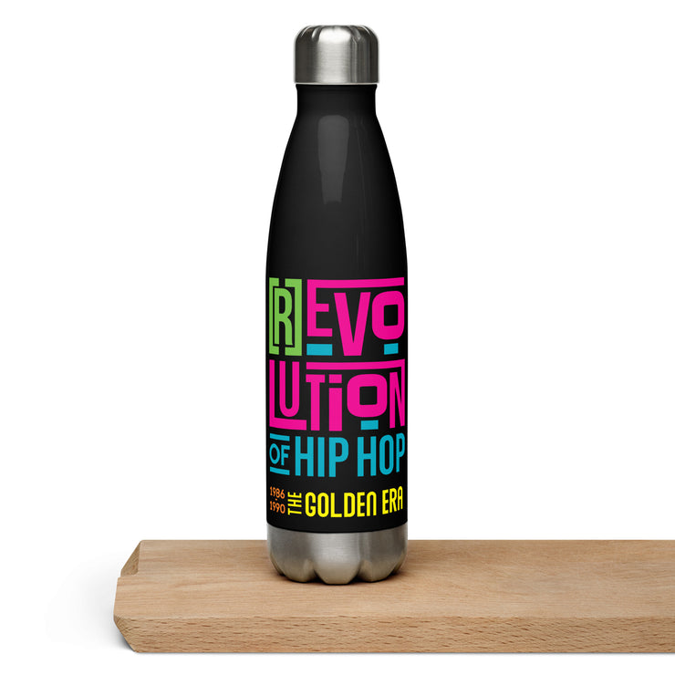 [R]evolution of Hip-Hop - Stainless Steel Water Bottle